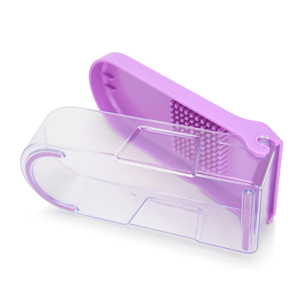 Vegetable Cutter Grater with 6 Blades (Purple)